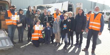 Domingo Bautista (taxista del convoy solidario a Ucrania): «Cuando no te puedes entender con el lenguaje, nos entendemos con el alma»