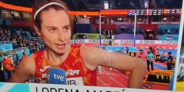 Lorena Martín se mete en la final de 800 del Mundial de Atletismo de Belgrado