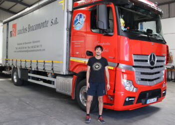 Antonio Martín, profesional del Transporte: «Estamos viviendo la huelga del sector con un poco de escepticismo y miedo»