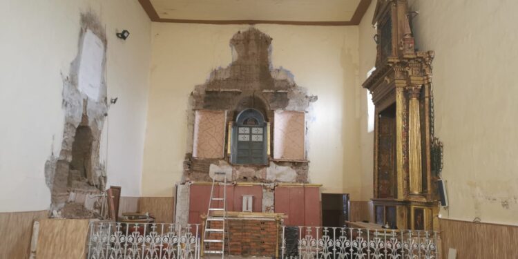 En Santa María la Alta, de Villoruela, ya no quedan ni campanas