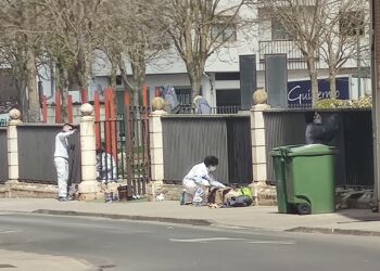 «Ecopintura Peñaranda» pone a punto el parque La Huerta