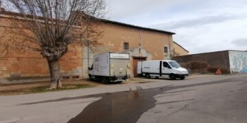 Comienza el desmontaje y traslado del patrimonio artístico en el Monasterio de trinitarias de Villoruela