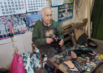 Deme Martín: «nunca me ha hecho falta anotar nada, sé perfectamente de quién es cada zapato»