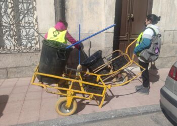 Peñaranda dirá adiós a los carros «prehistóricos» del servicio municipal de limpieza viaria
