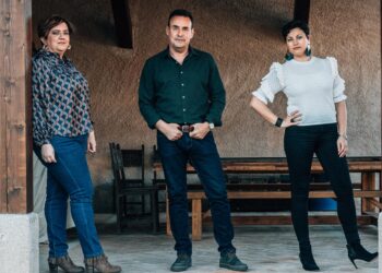 Alaraz acoge la grabación del primer videoclip del grupo Arena con su canción «Tentar a la suerte»