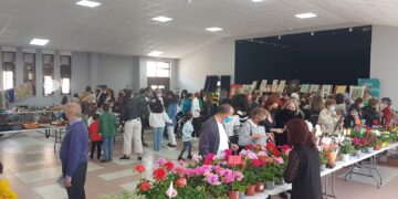 Babilafuente y Villoruela abren la campaña solidaria de Las Villas con rastrillos y puestos de flores