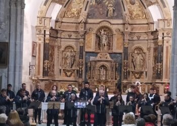 Brillante concierto en Mancera de Abajo a cargo de la Escuela de Dulzaina y Percusión de Macotera