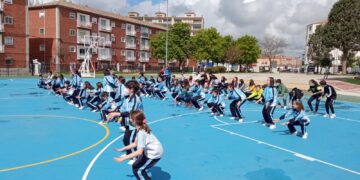La Encarnación, de Peñaranda, da visibilidad a la asignatura de Educación Física y pone en valor su potencial
