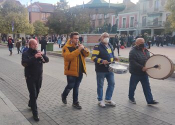 Los dulzaineros Alborada animarán esta tarde las meriendas del Lunes de Aguas en El Inestal, de Peñaranda