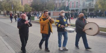 Los dulzaineros Alborada animarán esta tarde las meriendas del Lunes de Aguas en El Inestal, de Peñaranda