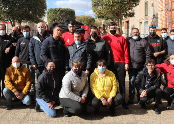 El Humilladero, de Peñaranda, ensaya a la espera del regreso del Santo Cristo tras su restauración