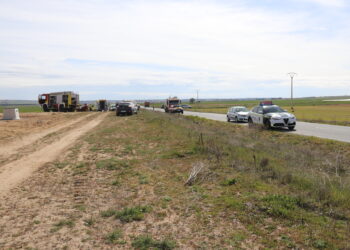 Un accidente en Cantalpino deja a una mujer herida grave y el menor que viajaba con ella resulta herido leve