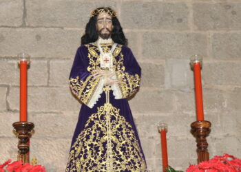 La cofradía más antigua de Peñaranda desfila esta noche en la Penitencia con nuevos estrenos