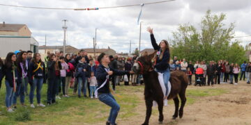 Todo listo en Babilafuente para el regreso de la fiesta de los Quintos y este año por partida triple