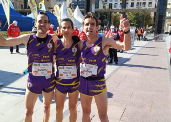El club de atletismo Macotera-Jamón Prim, campeón de España por equipos