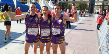 El club de atletismo Macotera-Jamón Prim, campeón de España por equipos