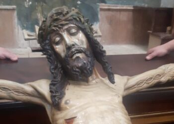 Todo listo en Peñaranda para el primer acto penitencial del Santo Cristo con una procesión hasta el cementerio