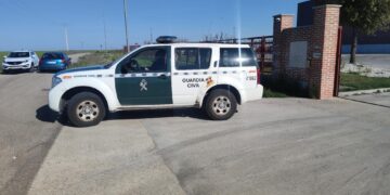 Trasladado en helicóptero un operario de una industria cárnica de Peñaranda tras sufrir un traumatismo en la cabeza