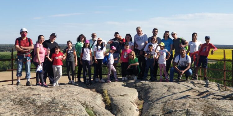 Jornada familiar en Juzbado para la Escuela Municipal de Escalada de Peñaranda