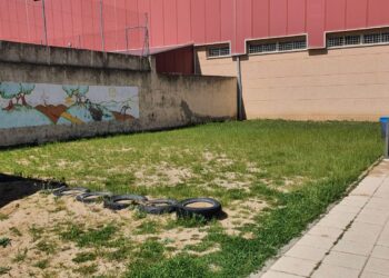 El PP de Macotera denuncia el estado «lamentable» de los patios en los dos edificios del CEO Miguel Delibes