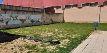 El PP de Macotera denuncia el estado «lamentable» de los patios en los dos edificios del CEO Miguel Delibes