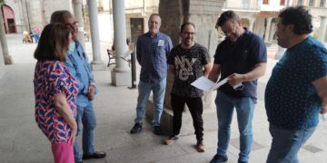 Peñaranda amplía hasta el 27 de mayo el plazo para recibir ofertas en el proyecto de pintado de la Plaza Nueva