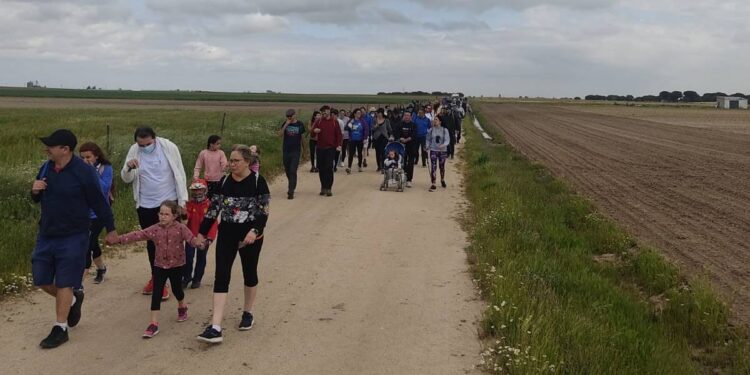 La V edición del Paseo Saludable vuelve a Paradinas de San Juan con un éxito de participantes de todas las edades