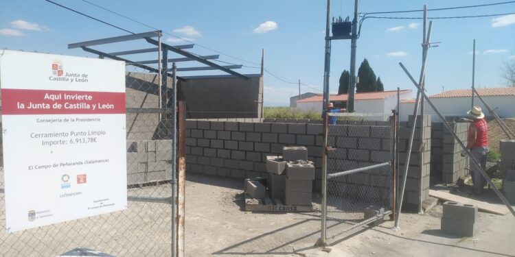 El Campo de Peñaranda acomete el cerramiento del Punto Limpio aprovechando una subvención de la Junta