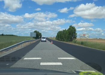 El Ministerio de Transportes, Movilidad y Agenda Urbana ejecuta labores de conservación en el firme de la Nacional 501