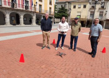 Comienza en Peñaranda la grabación de un audiovisual sobre el nuevo conjunto iconográfico de la iglesia parroquial