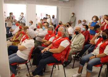 Cruz Roja abre las puertas de su nuevo espacio de trabajo con un importante respaldo social y comarcal
