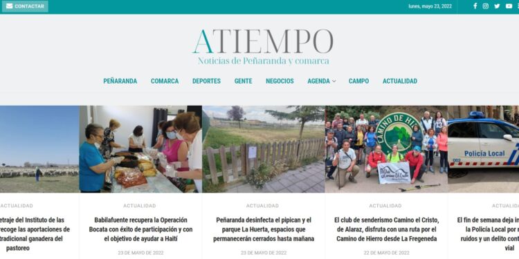 Noticias A Tiempo se abre paso como referente informativo en Peñaranda y comarca superando en abril las 48.000 visitas