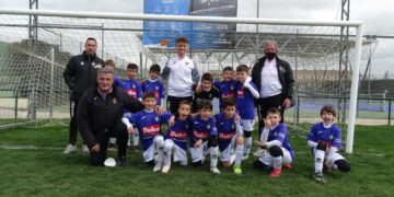El equipo Prebenjamín A del Club Deportivo Peñaranda se proclama ganador de la liga en su categoría