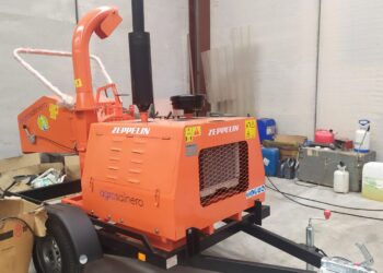 La Mancomunidad Peñaranda compra una biotrituradora para facilitar el tratamiento de los restos de podas en los 11 municipios