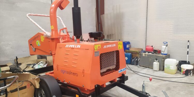 La Mancomunidad Peñaranda compra una biotrituradora para facilitar el tratamiento de los restos de podas en los 11 municipios