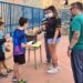 Acomunidad comparte juegos con los alumnos del colegio Severiano Montero, de Peñaranda