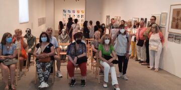 Alumnos del centro de Educación de Adultos «El Inestal» visitan el Museo de Arte Contemporáneo Reina Sofía en Madrid