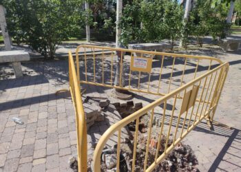 Peñaranda inicia los trabajos para automatizar las fuentes y ponerlas en funcionamiento este verano