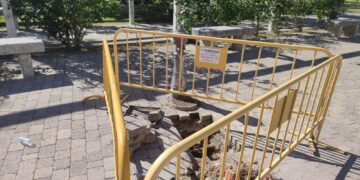 Peñaranda inicia los trabajos para automatizar las fuentes y ponerlas en funcionamiento este verano