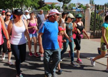 La XIII marcha de Acopedis concluirá este domingo en el parque La Huerta de Peñaranda con una paella popular