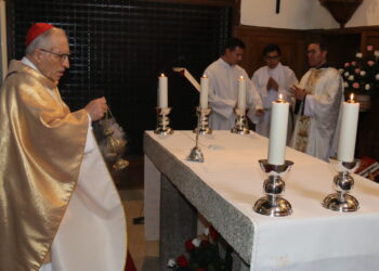 El cardenal Rouco Varela preside en Mancera de Abajo la misa conmemorativa de los 450 años de la reforma carmelita