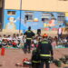 El colegio Severiano Montero, de Peñaranda, recibe la visita de los Bomberos en la despedida del curso escolar