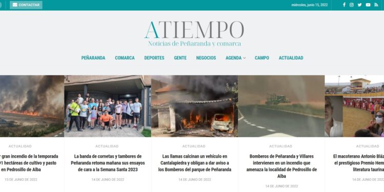 Noticias A Tiempo crece en su segundo mes de andadura con una importante proyección en la comarca de Peñaranda