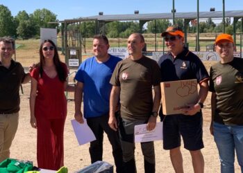 Ventosa del Río Almar acoge la celebración del Día del Cazador con un gran ambiente en el campo de tiro Los Cascabeles