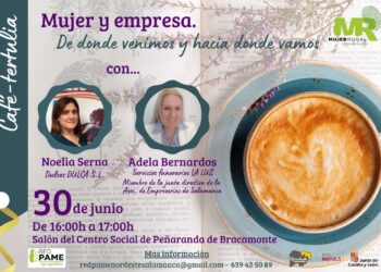 Vuelven los cafés tertulia al centro social de Peñaranda con el encuentro «Mujer y empresa» organizado por la Red PAME