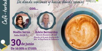 Vuelven los cafés tertulia al centro social de Peñaranda con el encuentro «Mujer y empresa» organizado por la Red PAME