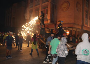 Kull D’Sac vuelve a las fiestas de Peñaranda con su espectáculo pirotécnico «Ragnarok» en uno de los eventos más esperados