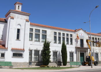 La Junta destina 100.000 euros a obras de mejora en la cubierta del IES Germán Sánchez Ruipérez, de Peñaranda