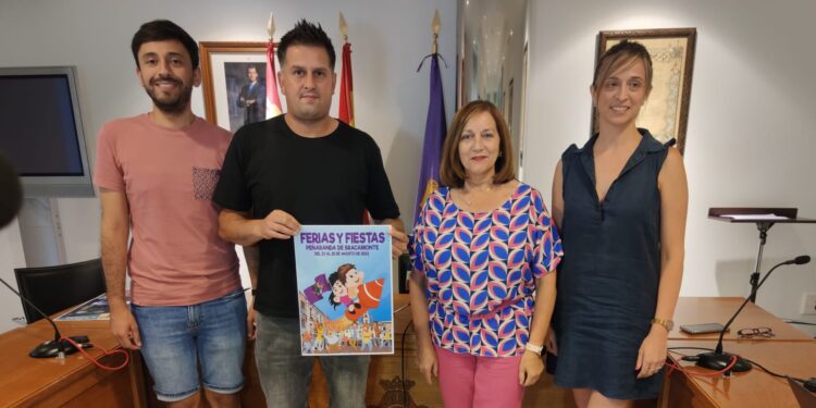 «El Chupinazo» de Pablo Quiroga anunciará las Ferias y Fiestas de Peñaranda tras ganar el concurso del cartel