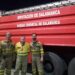 Tres bomberos de Peñaranda colaboran en la extinción del incendio de Losacio en la provincia de Zamora